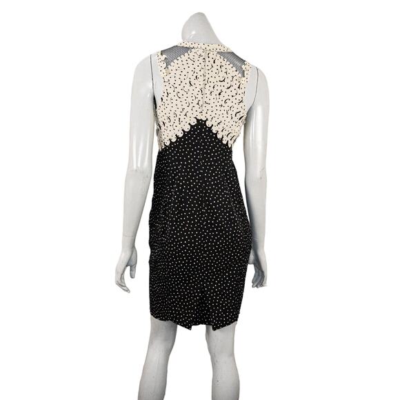 Beguile By Byron Lars Women's Lasercut sheath pencil Dress size 0 - Picture 4 of 11